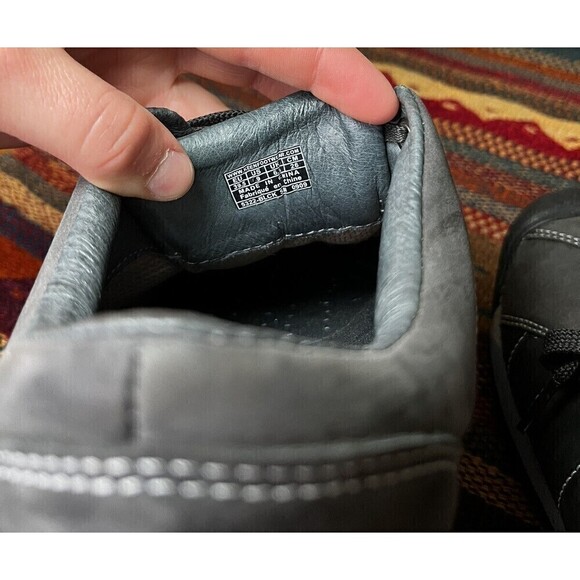 KEEN Women's Black Gray Leather Lace-Up Presidio Oxfords Sneaker Sz 9 - Picture 8 of 8